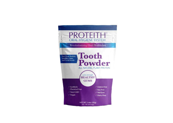 PROTEITH® Oral Hygiene System for Healthy Gums – All-Natural Toothpowder – 1.6 oz