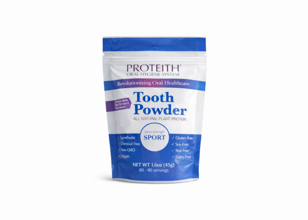 PROTEITH® Oral Hygiene System for Sport – All-Natural Toothpowder